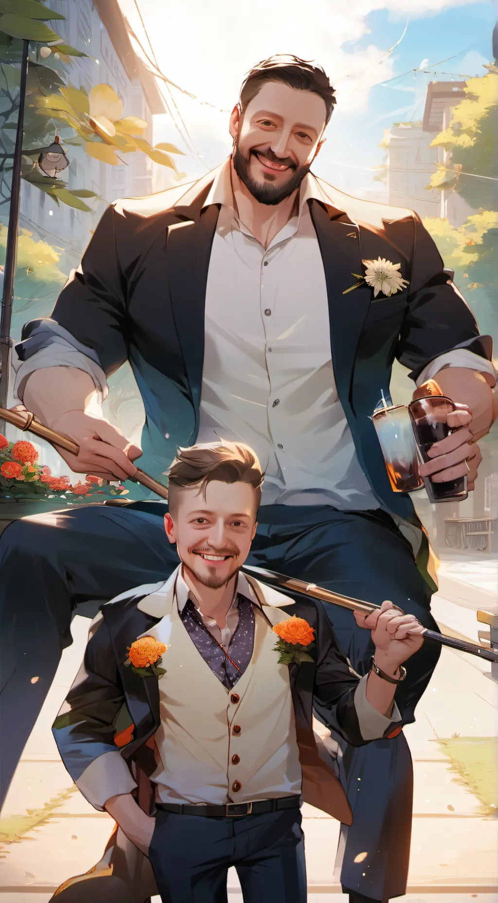 ai character: paul background