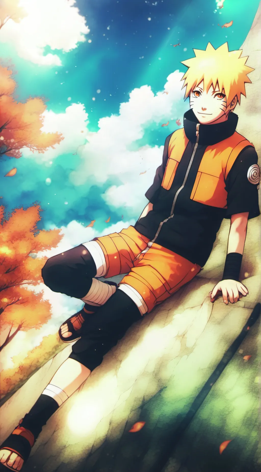 ai character: Naruto world  background