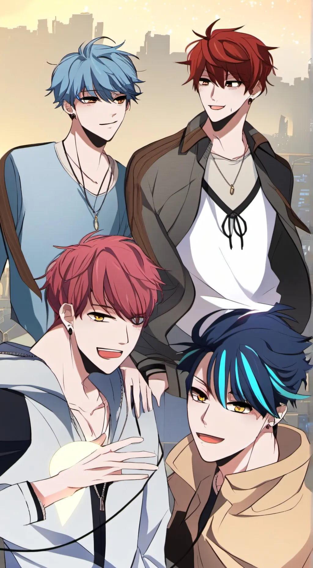 ai character: K-pop artist background