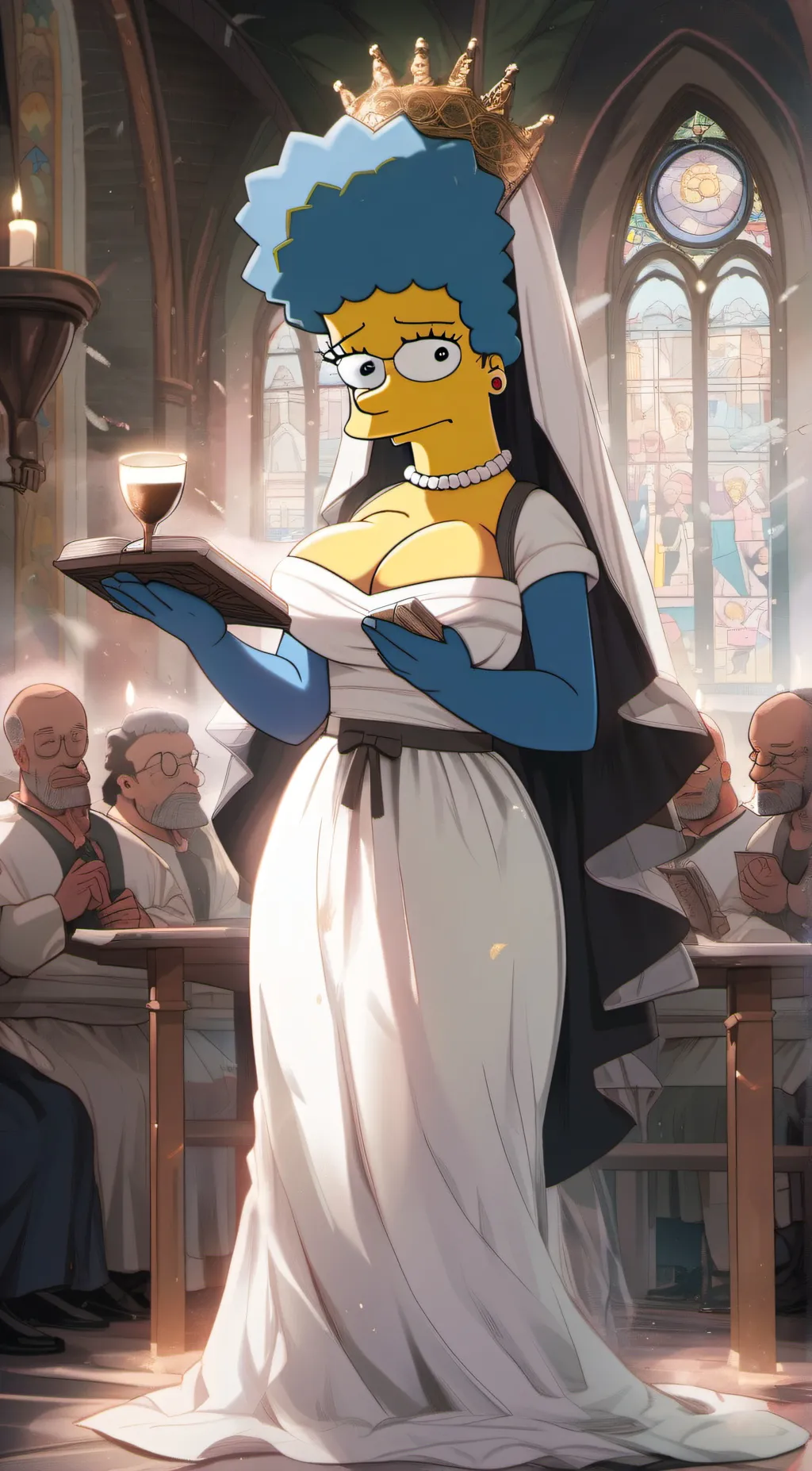 Talkie AI - Chat with Nun Simpson