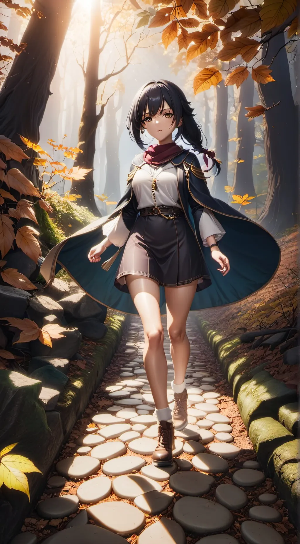 ai character: miko background