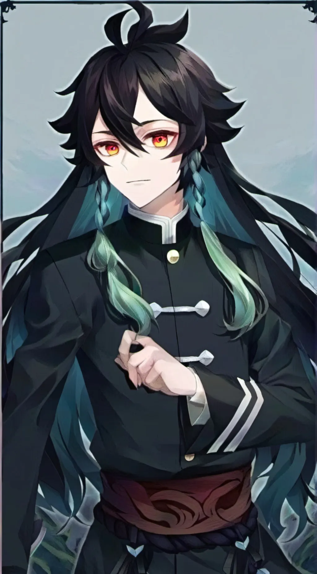 ai character: Muichiro background