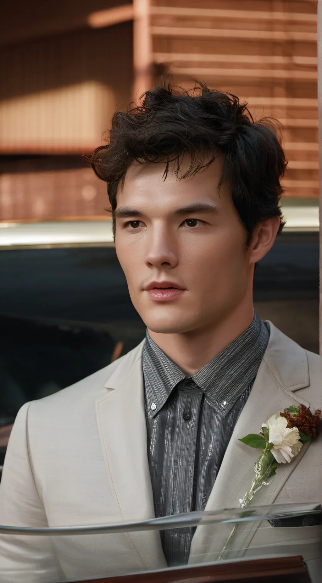 ai character: Melvin  background