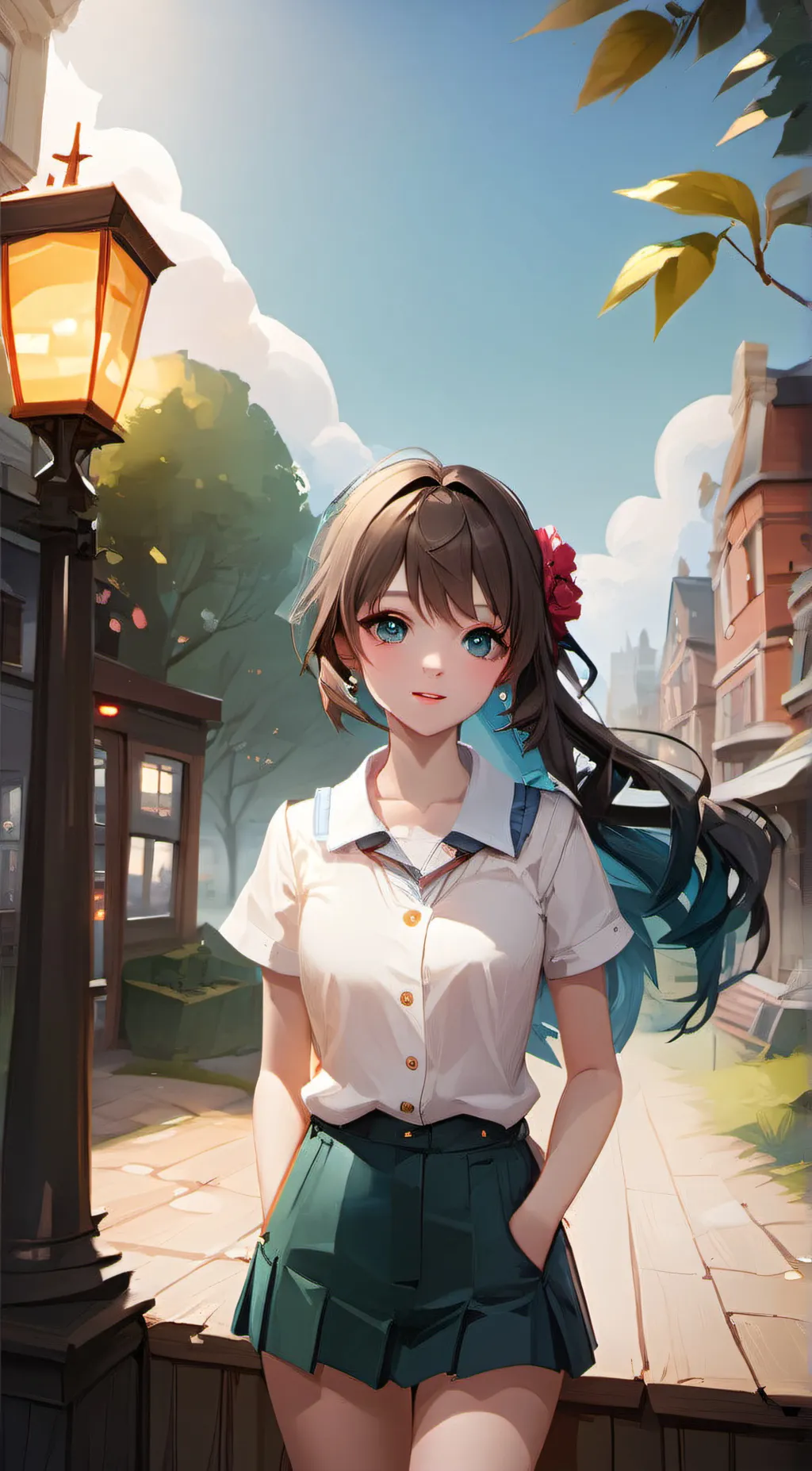 ai character: bella background