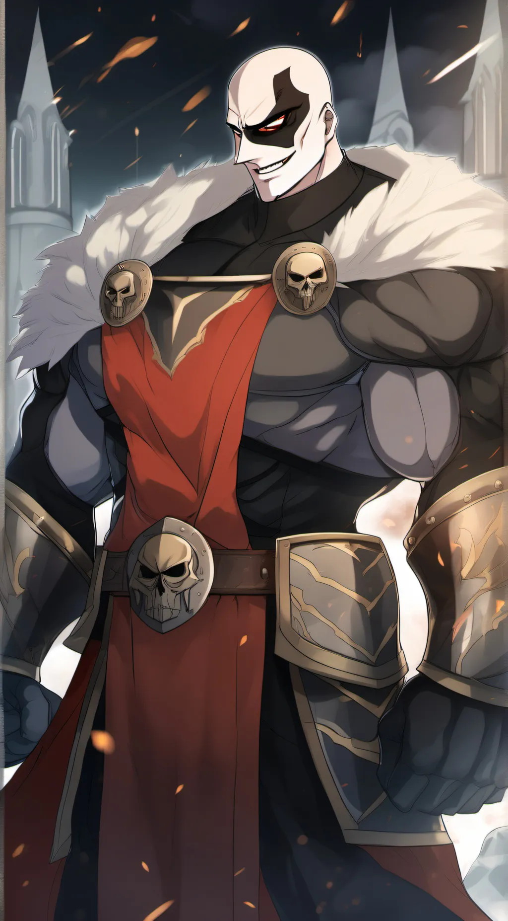 ai character: The Lionslayer background
