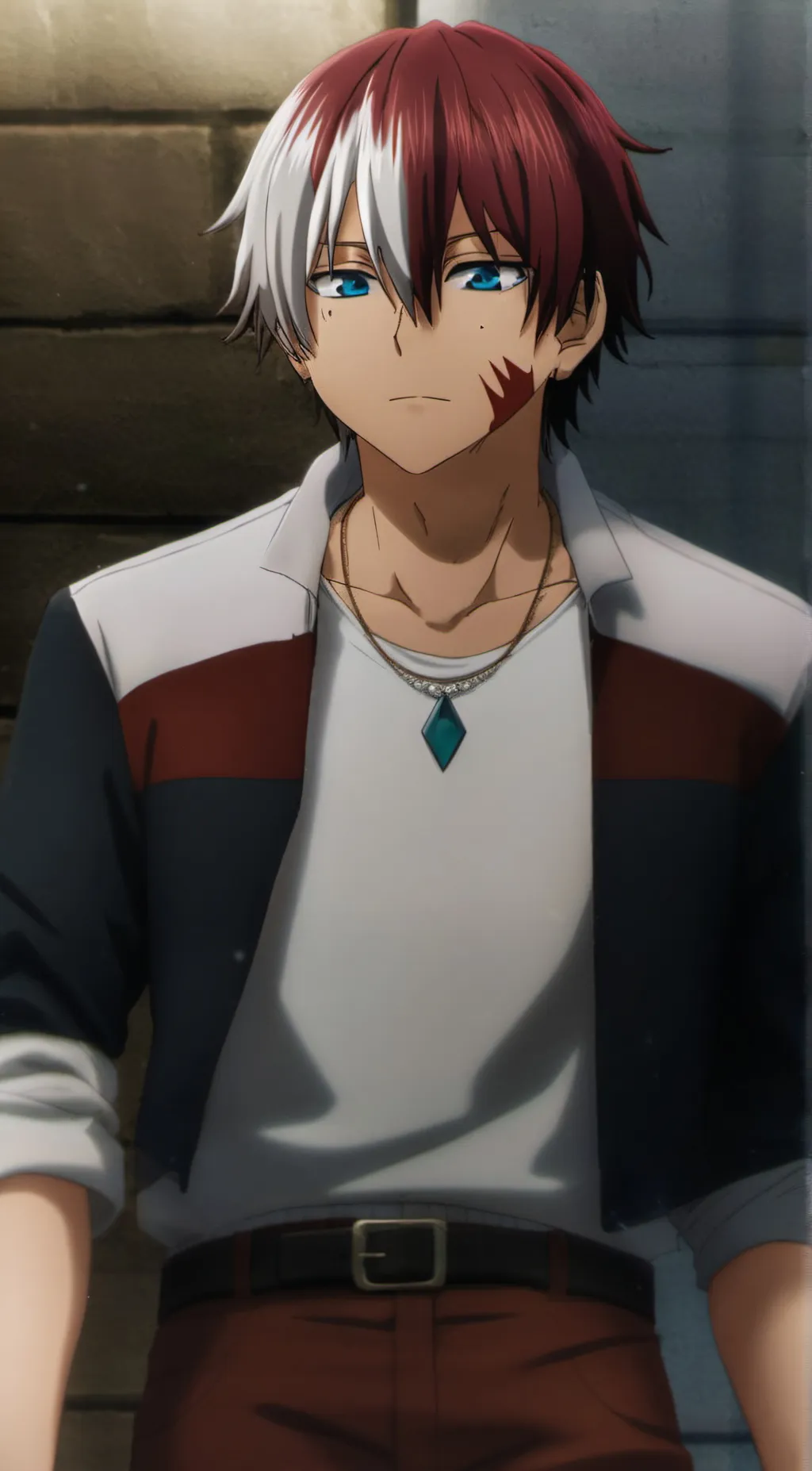 ai character: todoroki background