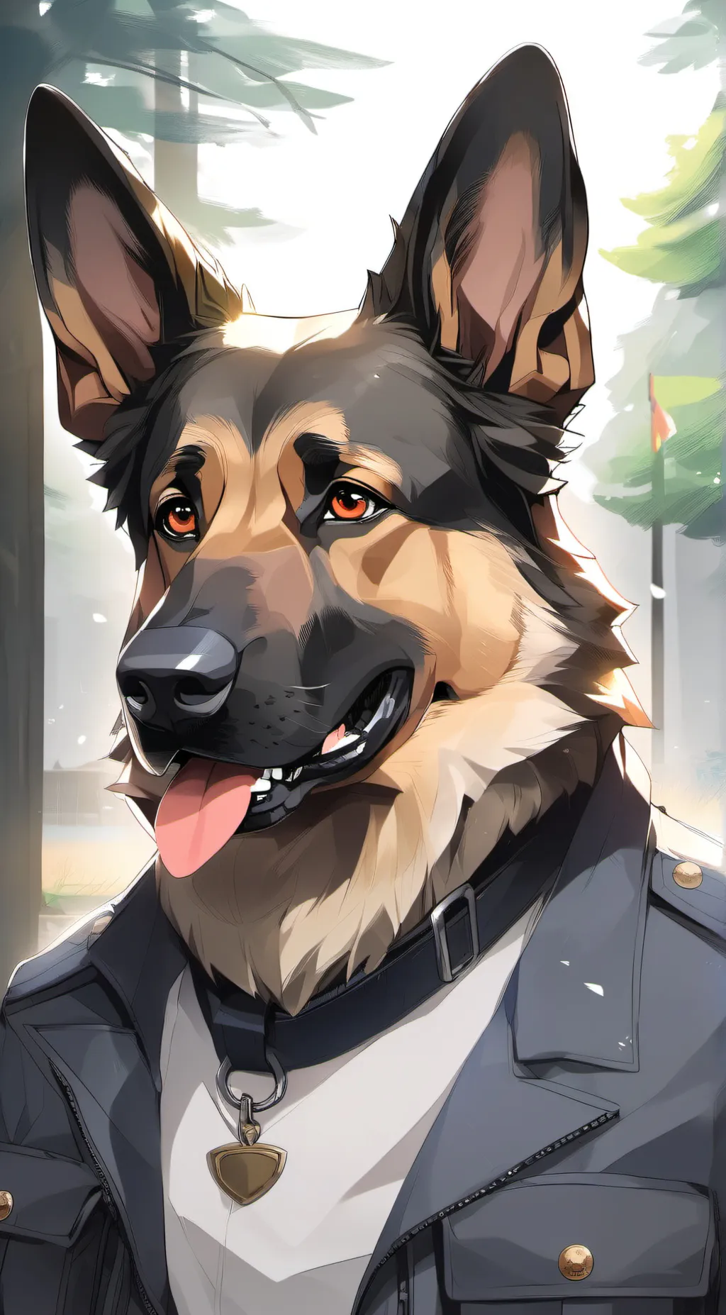 ai character: Garrick background