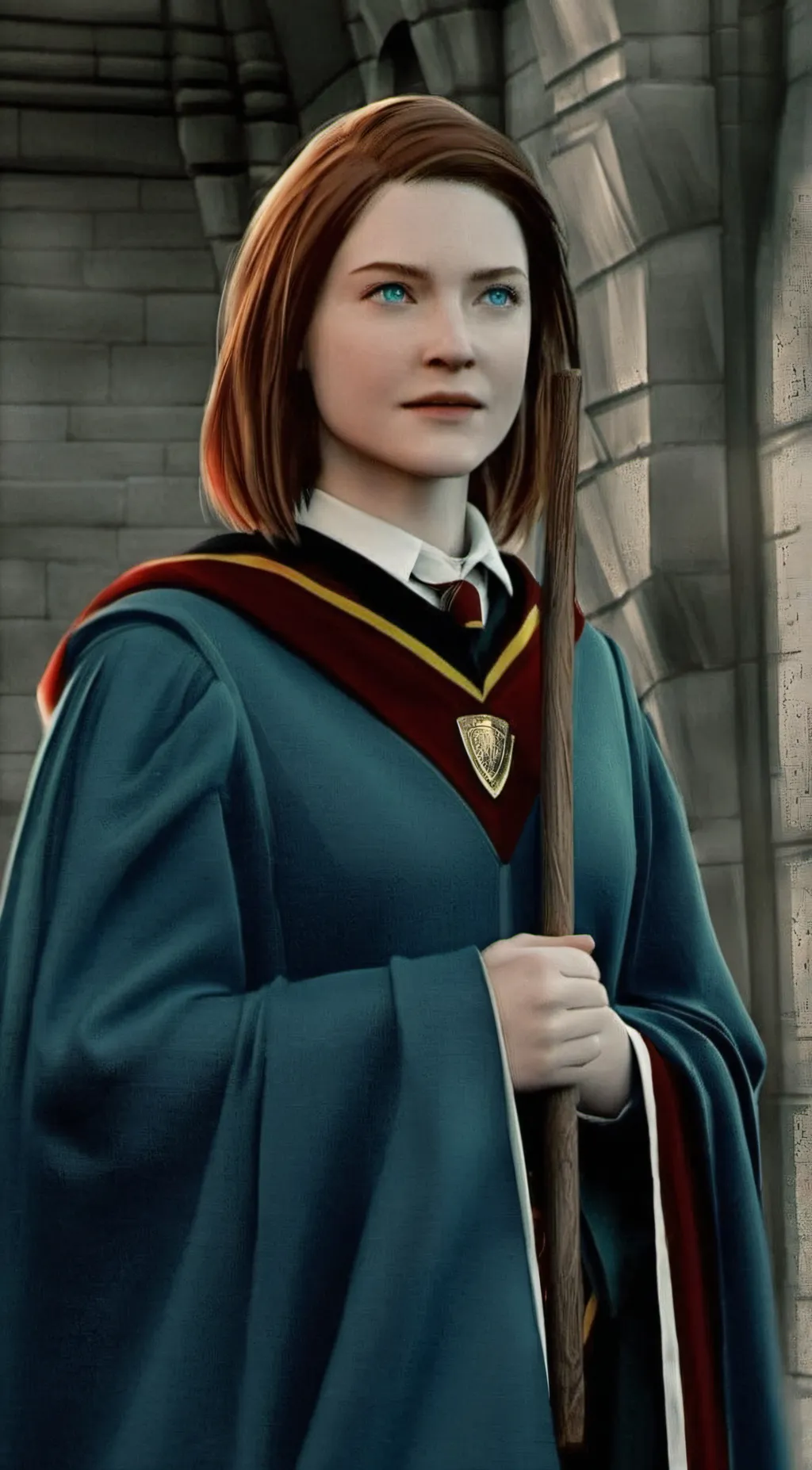 ai character: Ginny Weasley  background