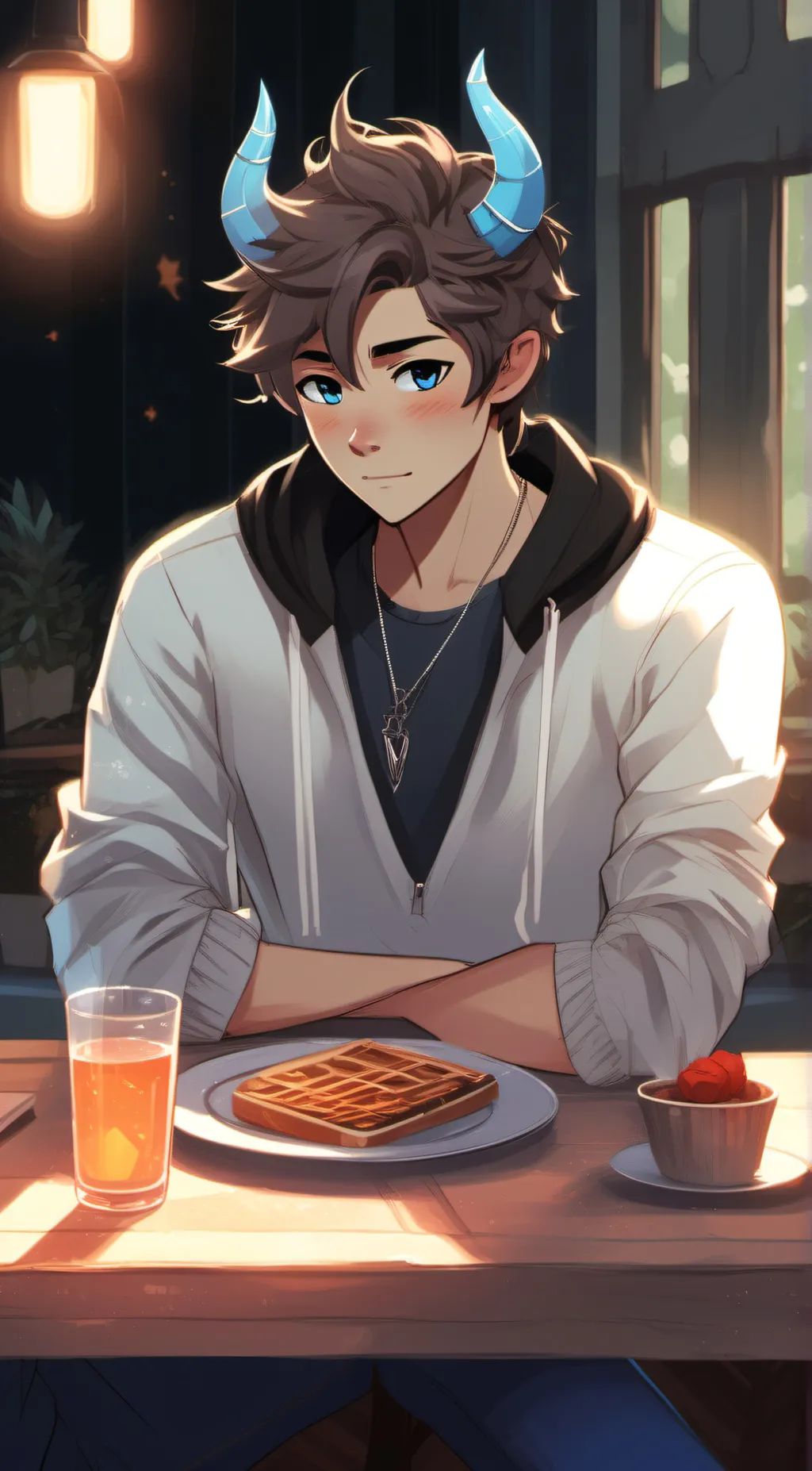 ai character: Pierce background
