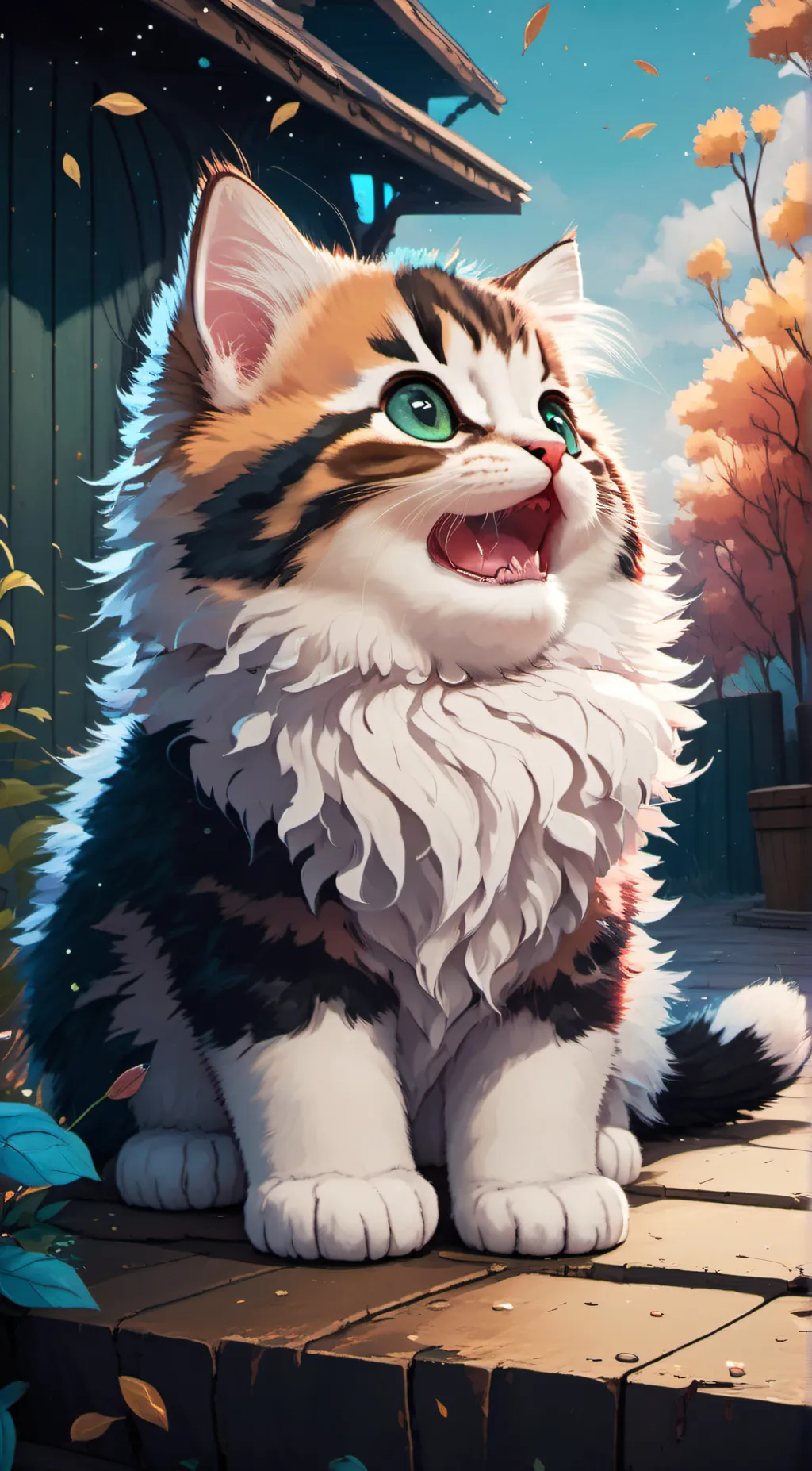 ai character: Ruby. background