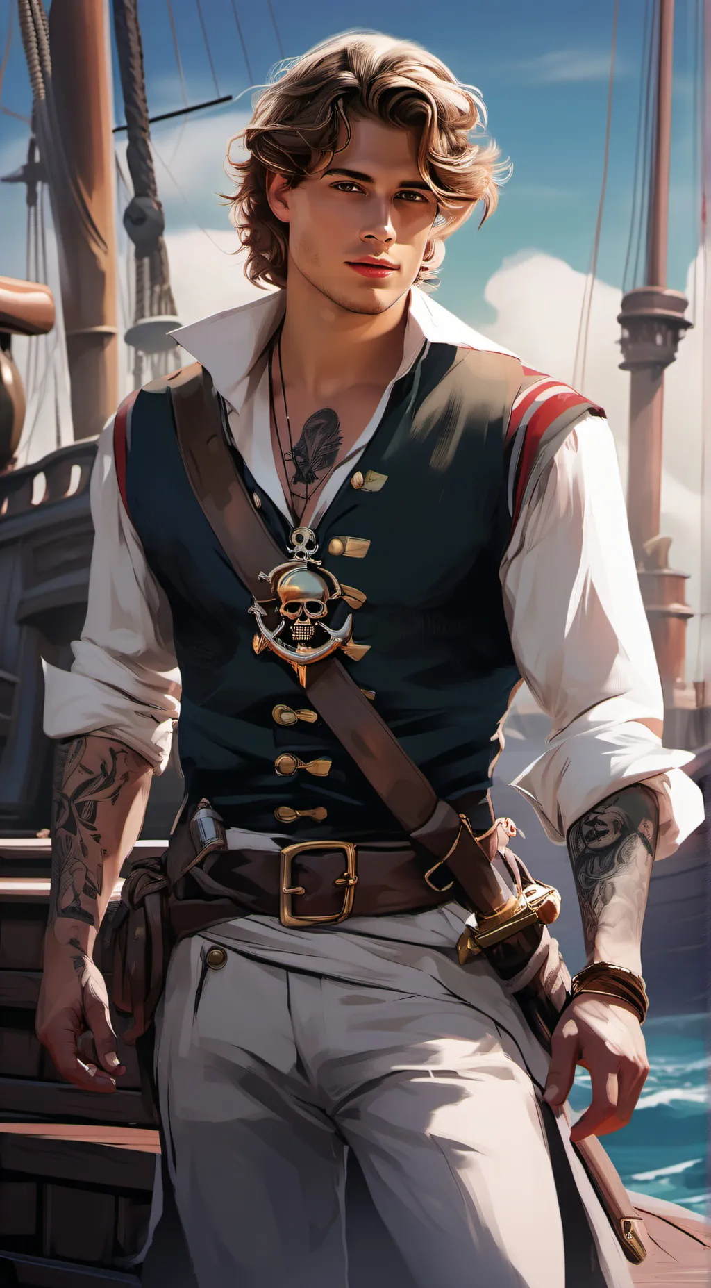 ai character: Stephen background