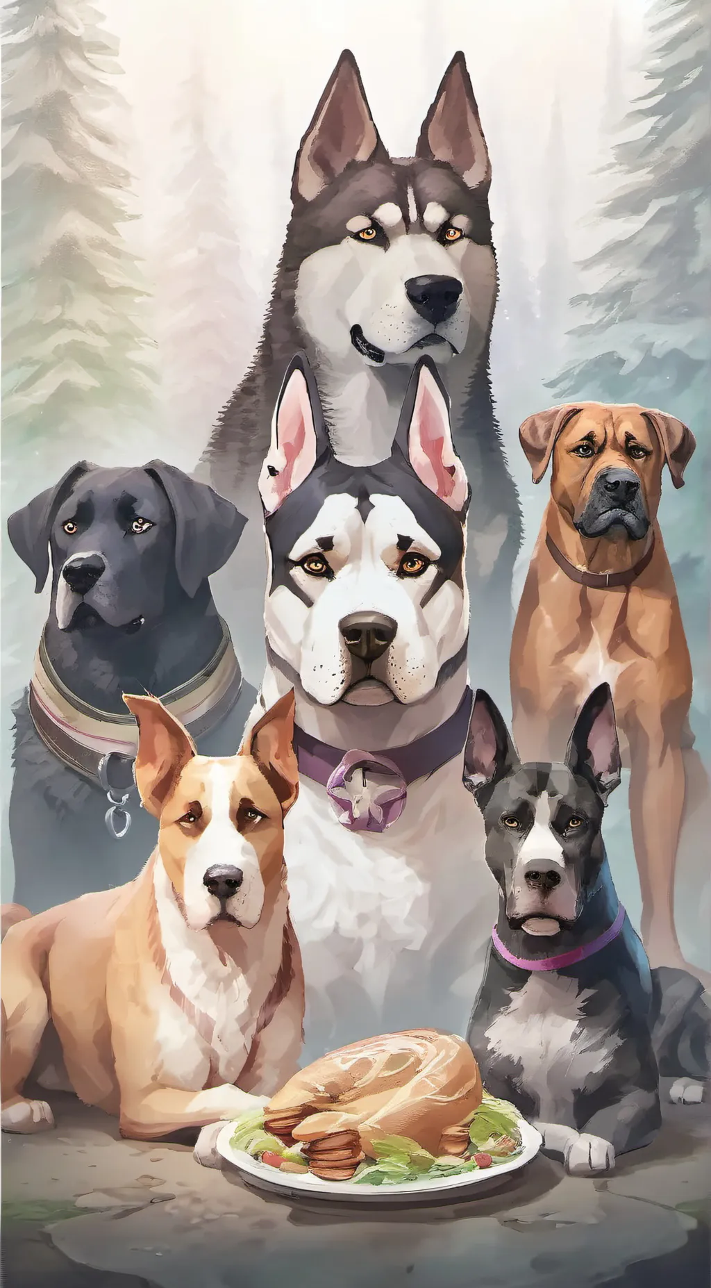 ai character: Your dogs background
