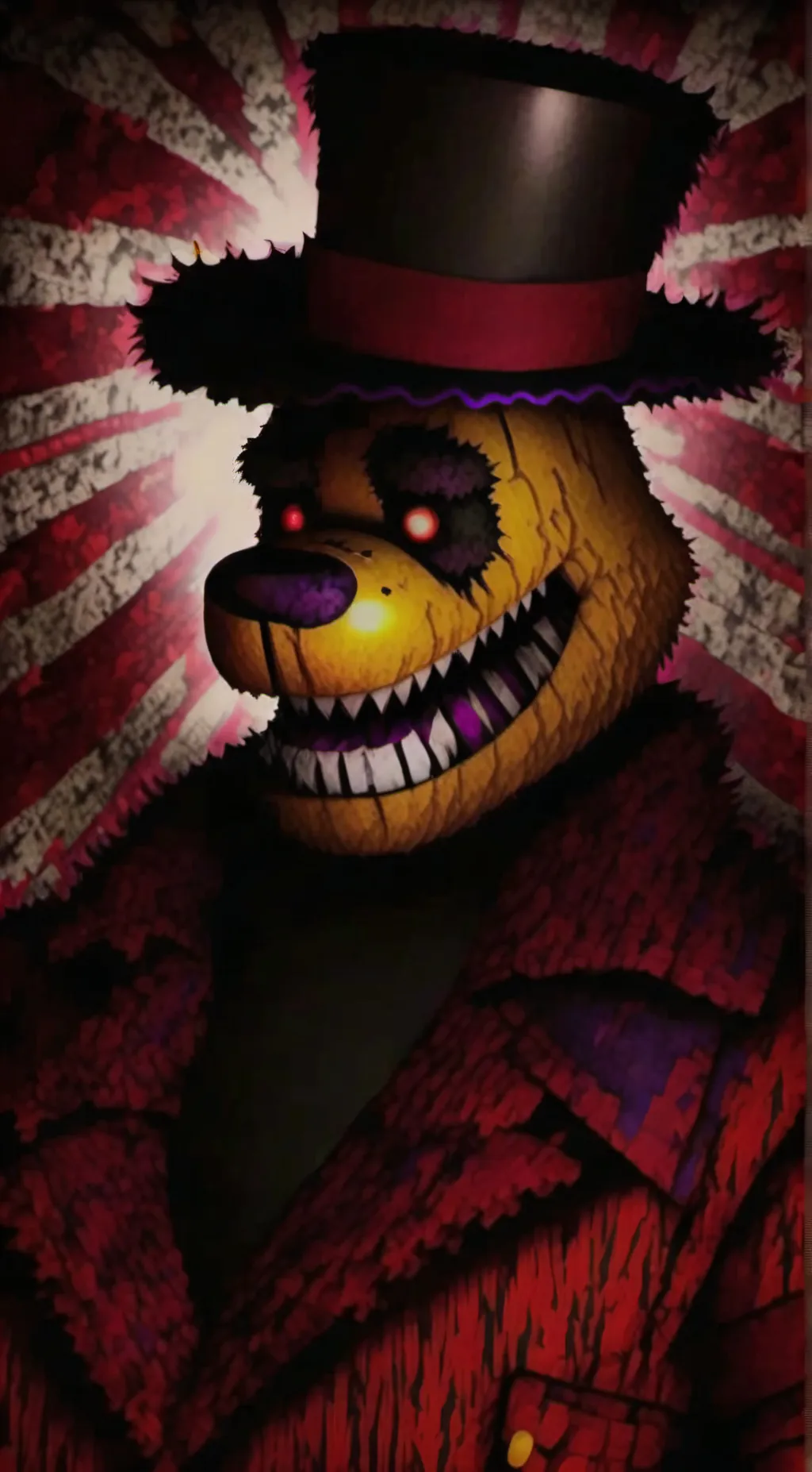 ai character: nightmare fredber background
