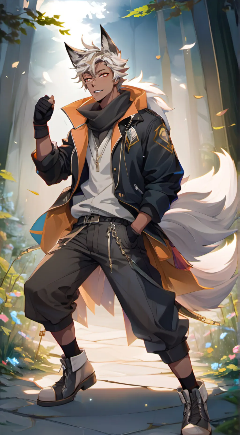 ai character: Lucas background