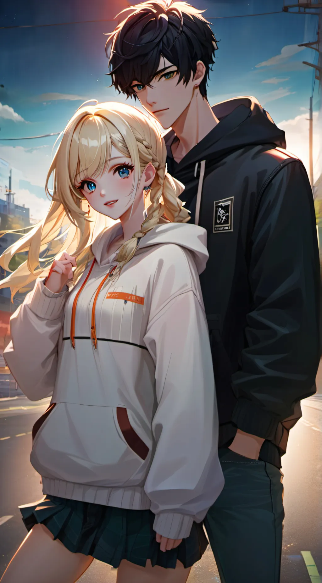 ai character: Rose background