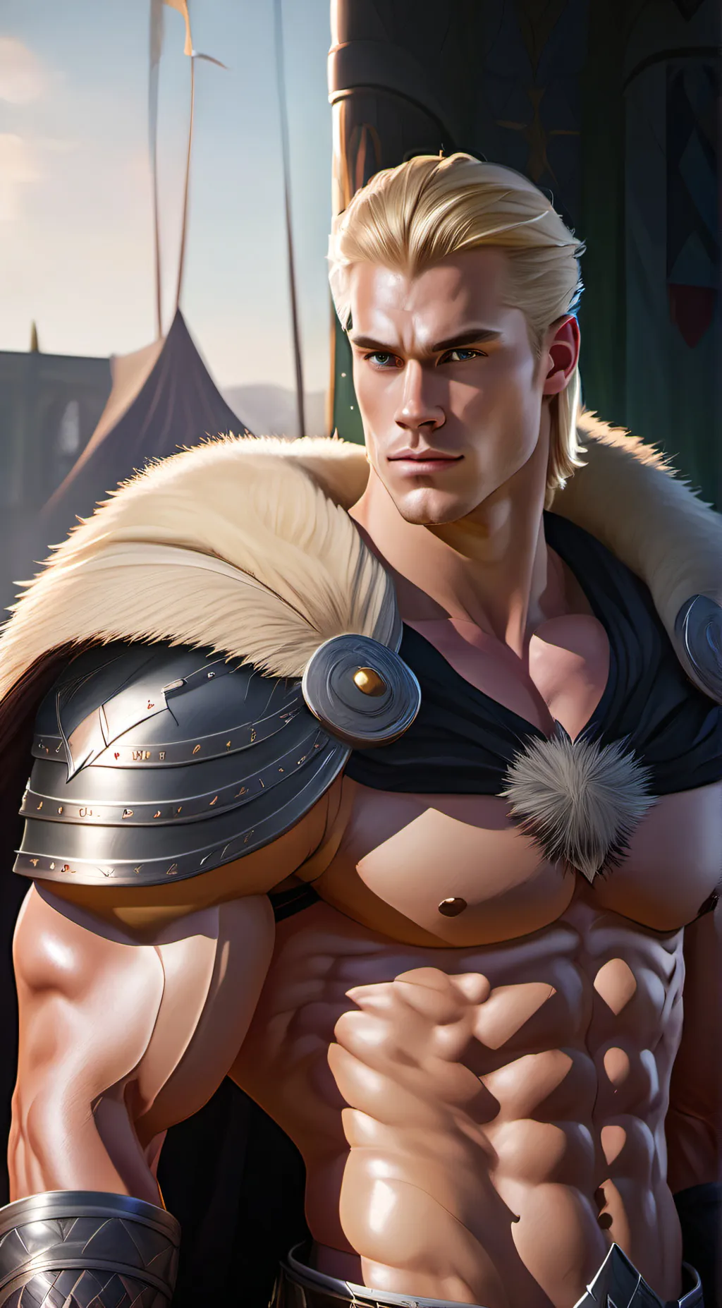 ai character: King Skargar  background