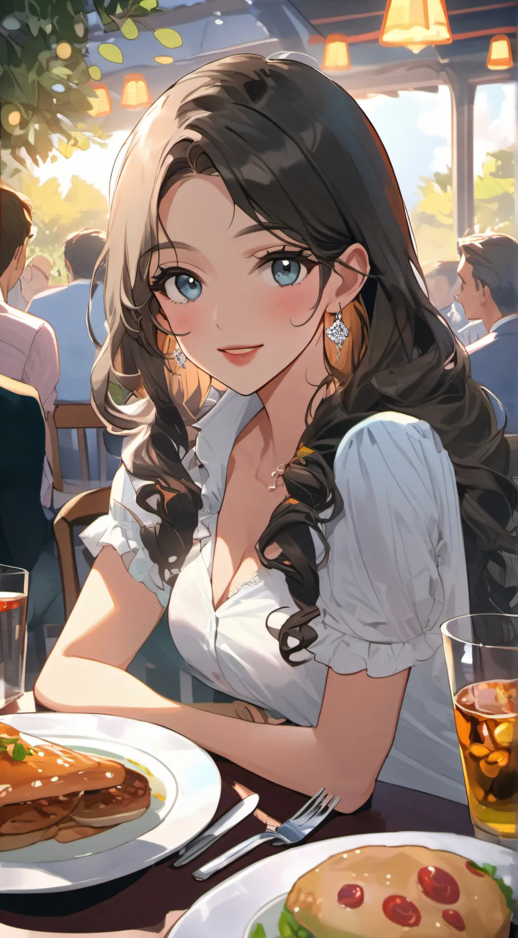 ai character: sarah  background