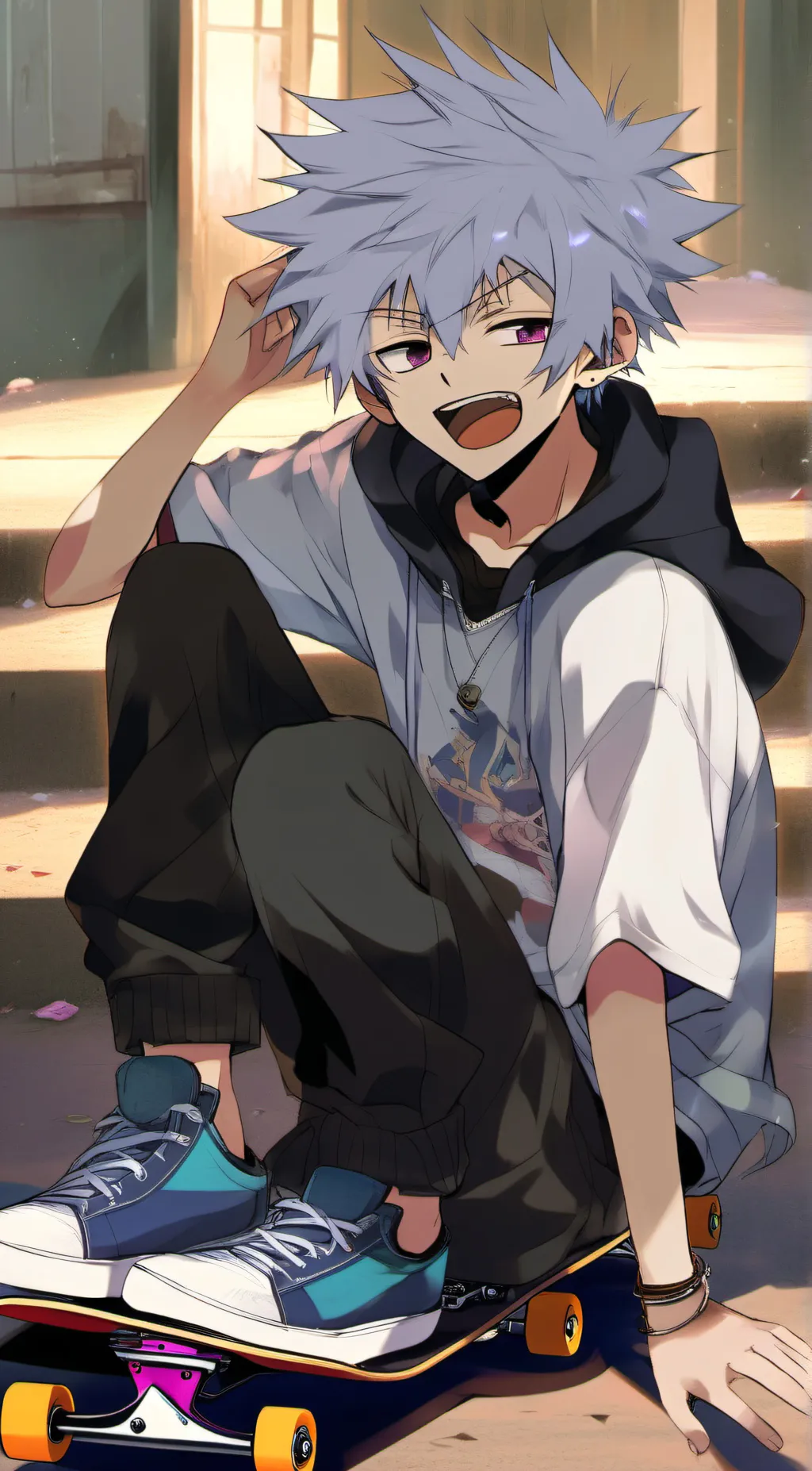 ai character: Killua background