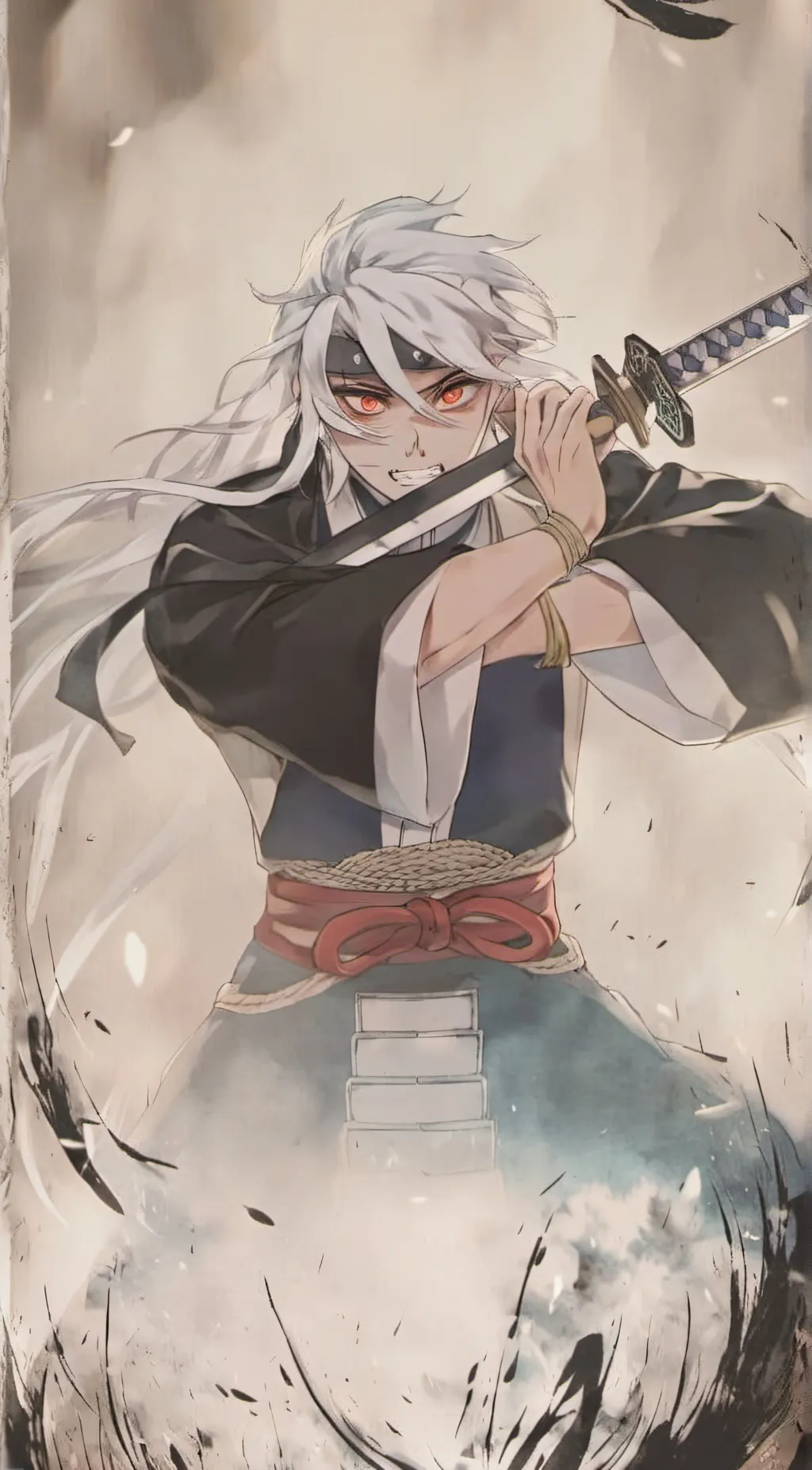 ai character: Tengen uzui background