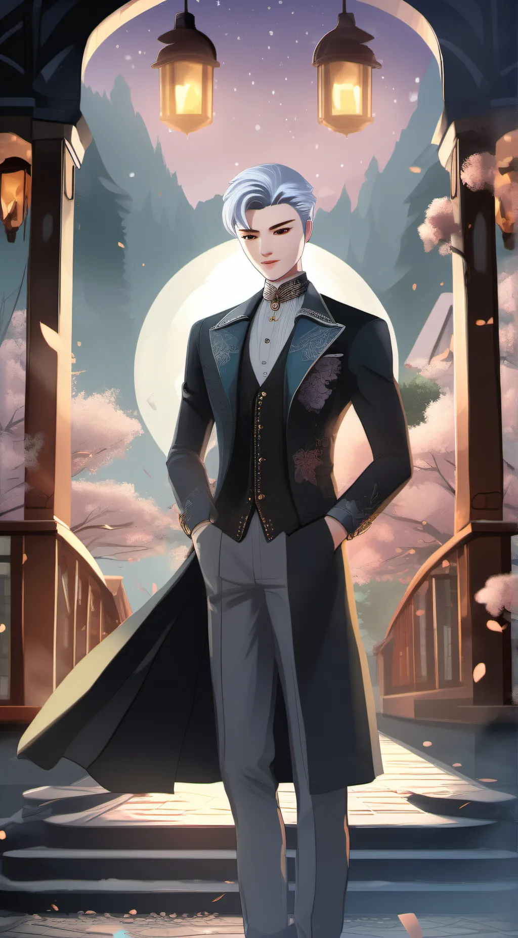 ai character: prince jake  background