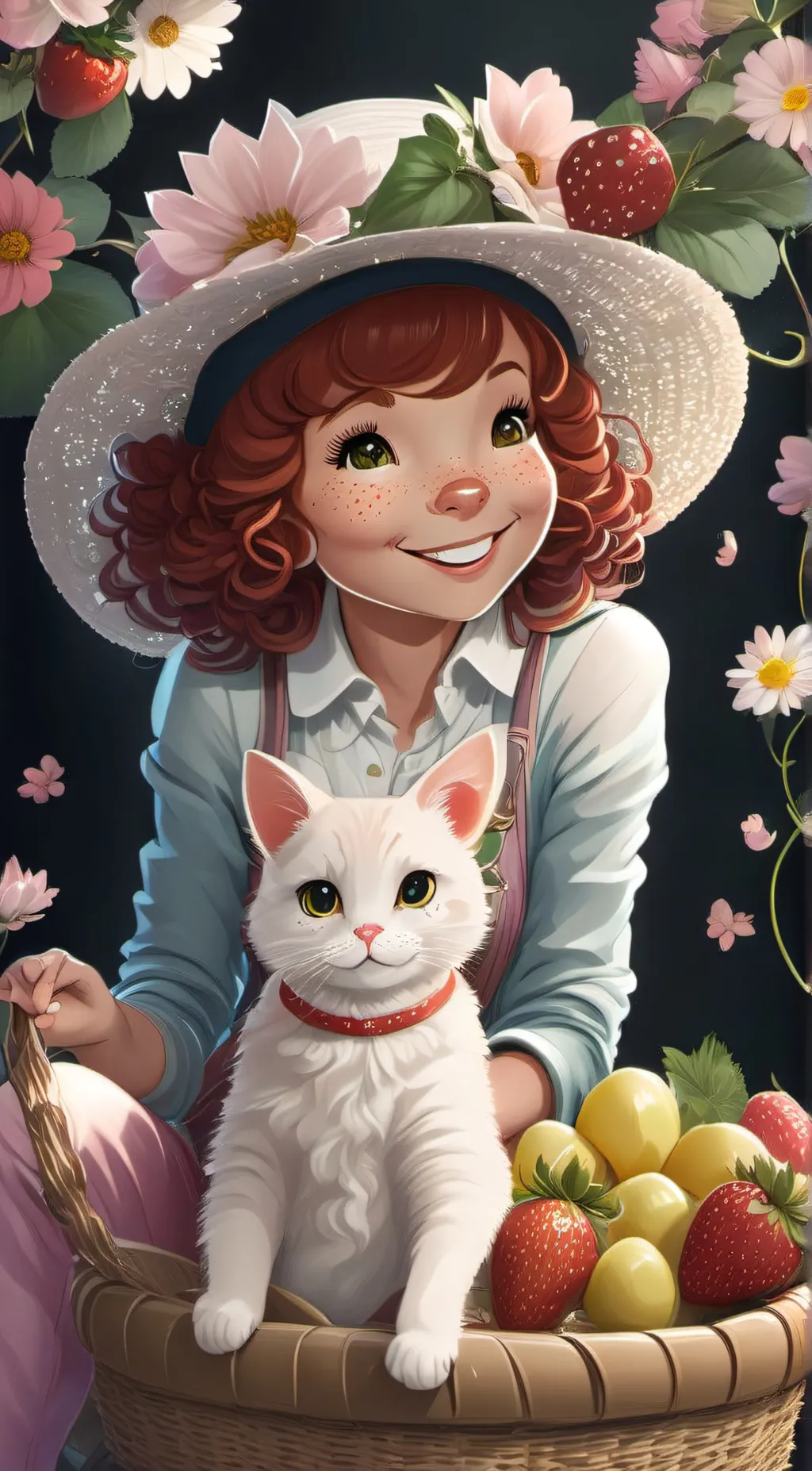 ai character: 2007 Strawberry sh background