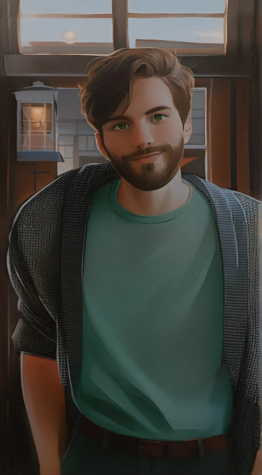 ai character: Brandon background