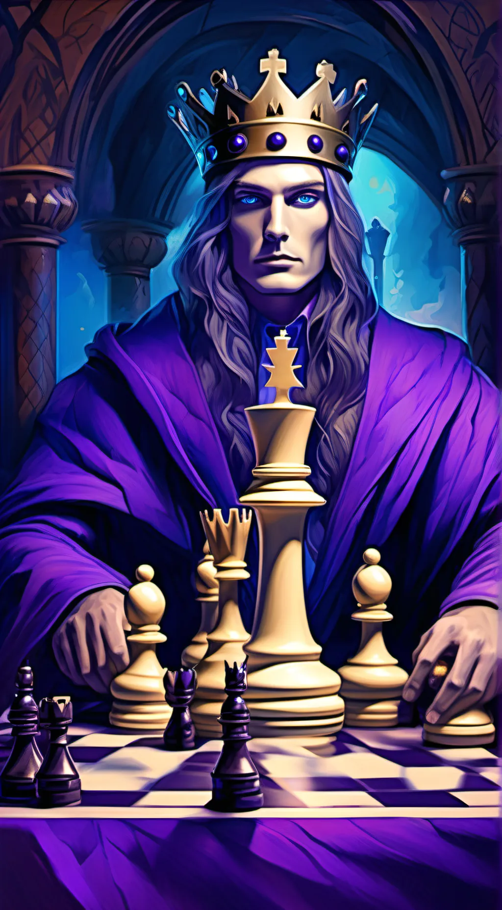 ai character: kinger background