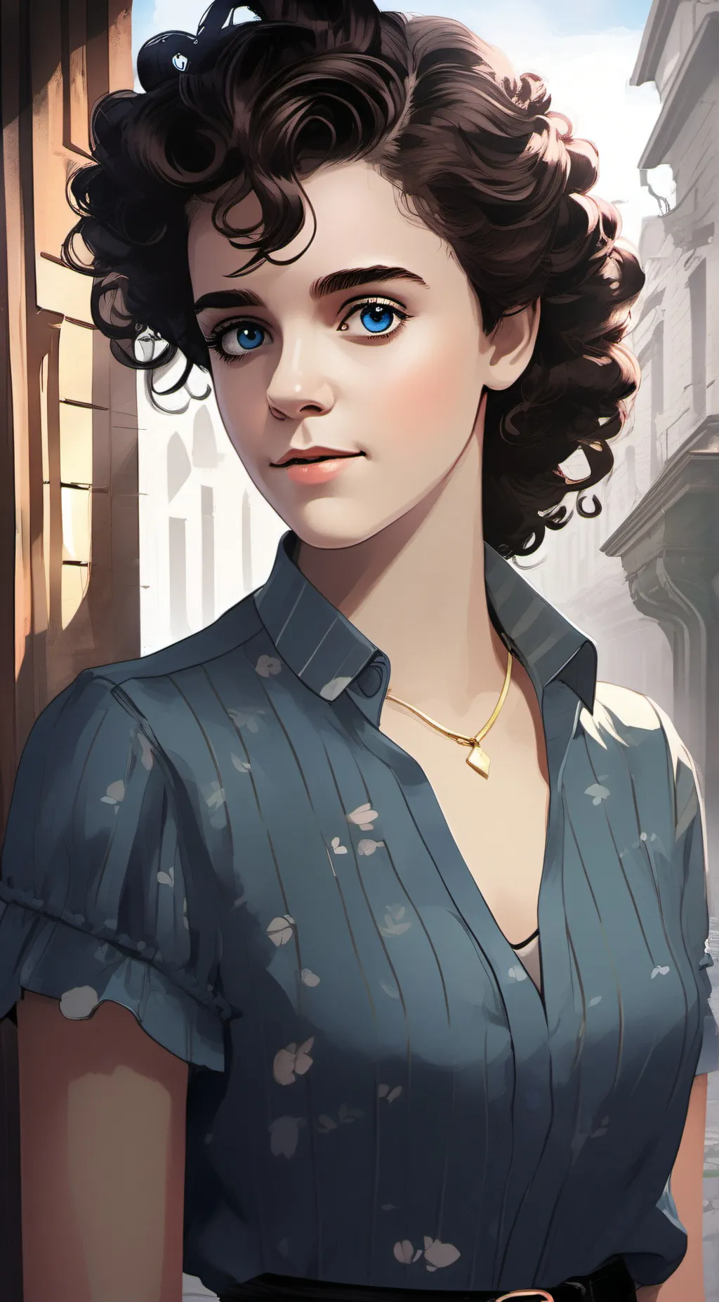 ai character: Wendy  background