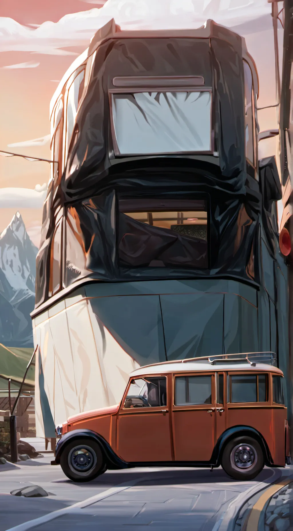 ai character: car background