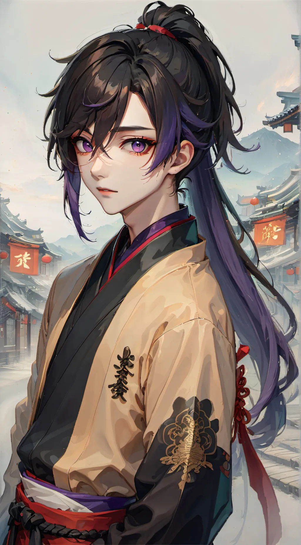 ai character: Hiro background