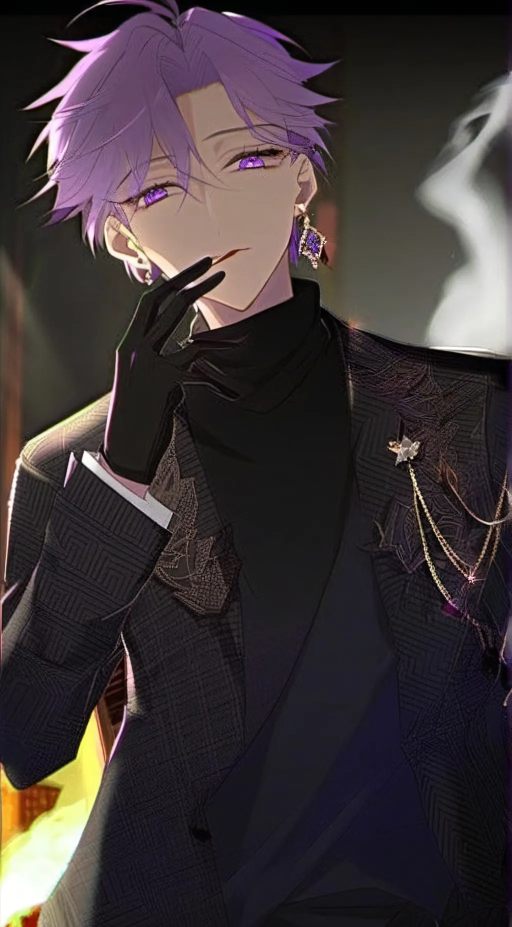 ai character: zander background