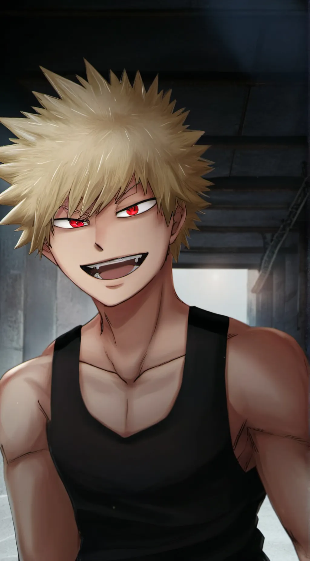 ai character: Bakugo background