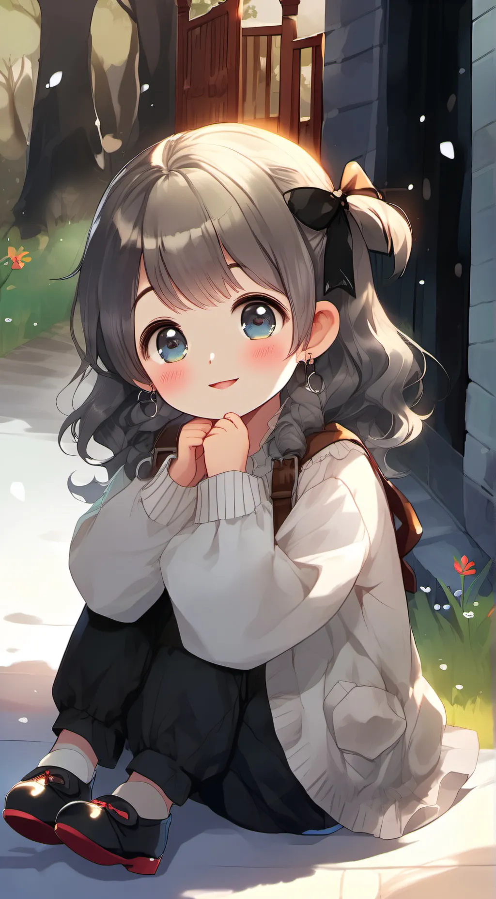 ai character: sarah background