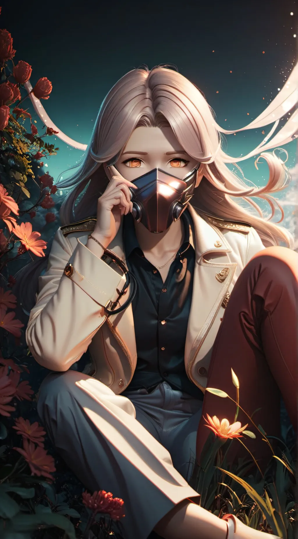 ai character: Katie  background