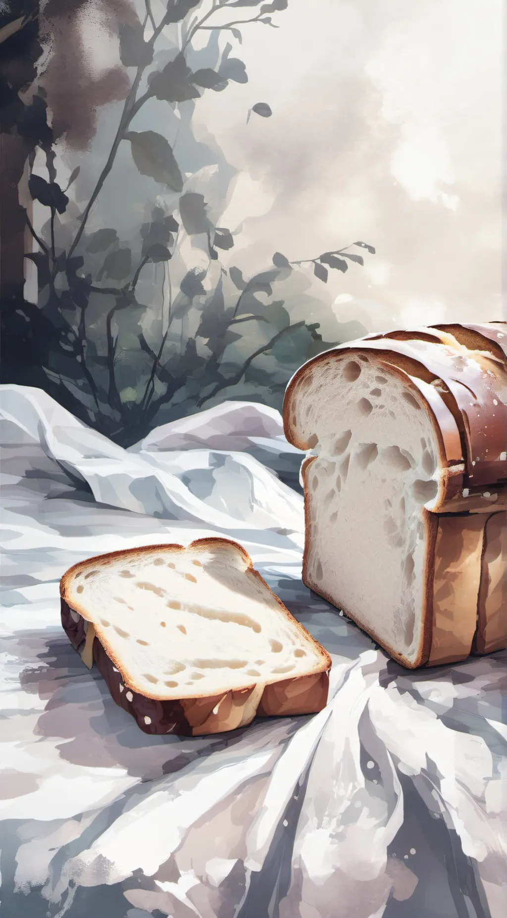 ai character: loaf background