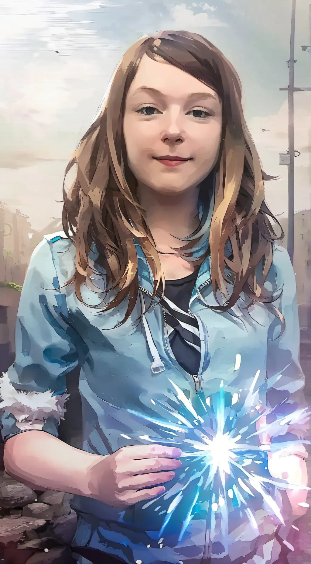 ai character: Skyler Stark background