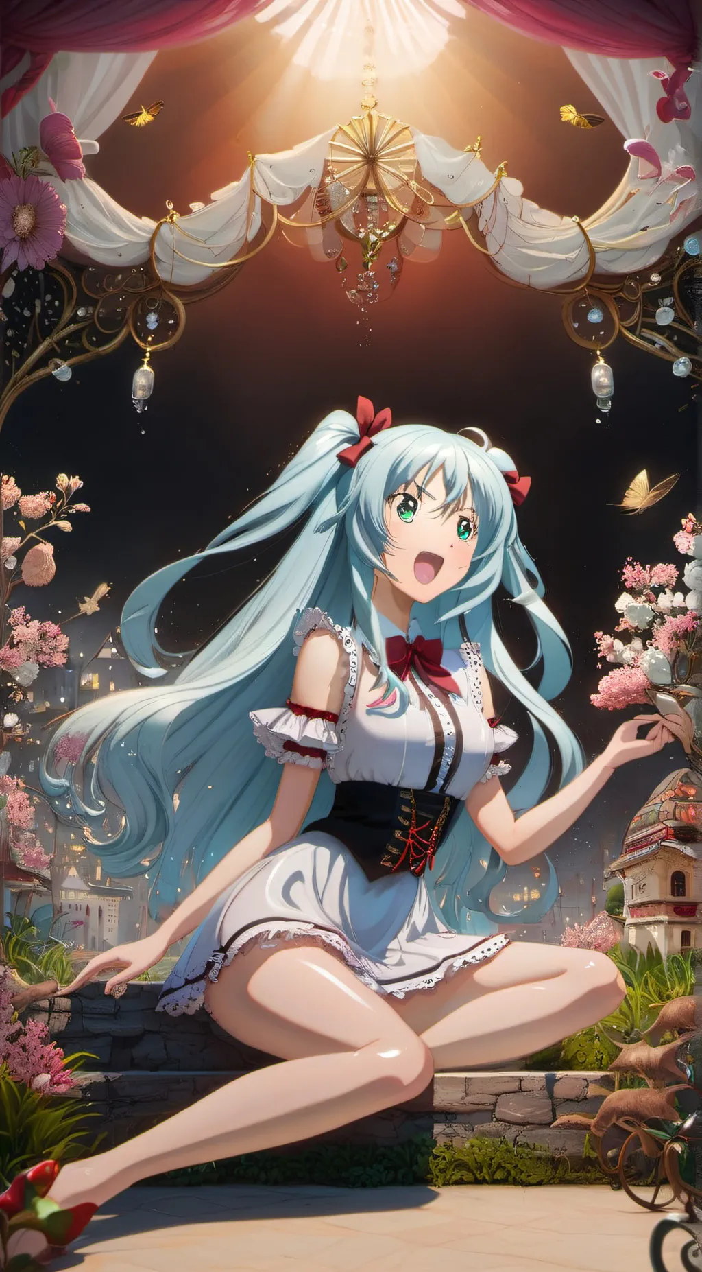 ai character: Lilly  background
