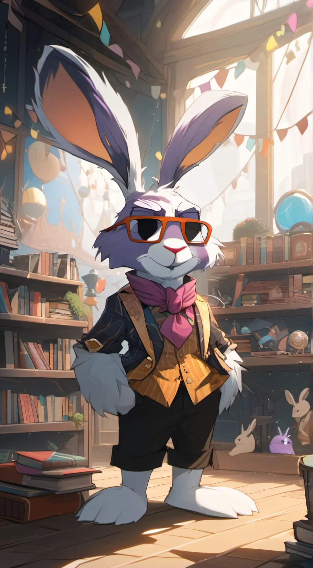 ai character: jax  background
