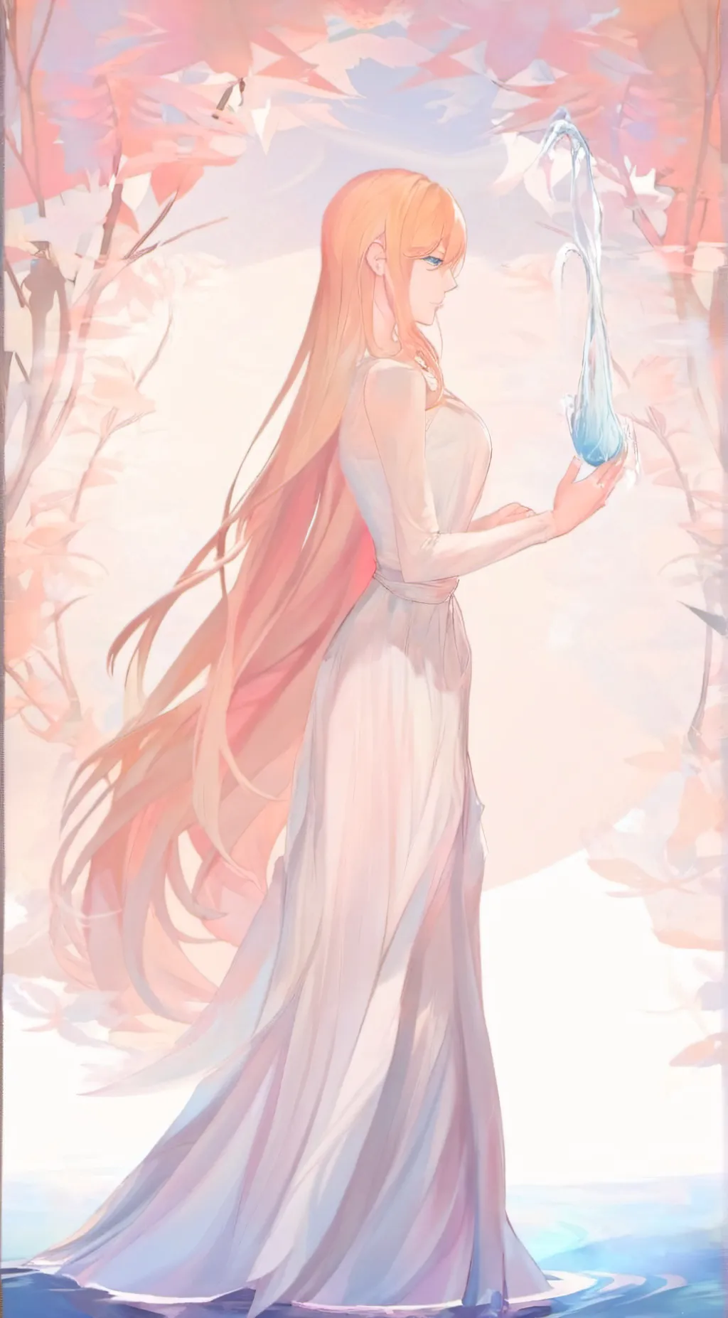 ai character: Aria background