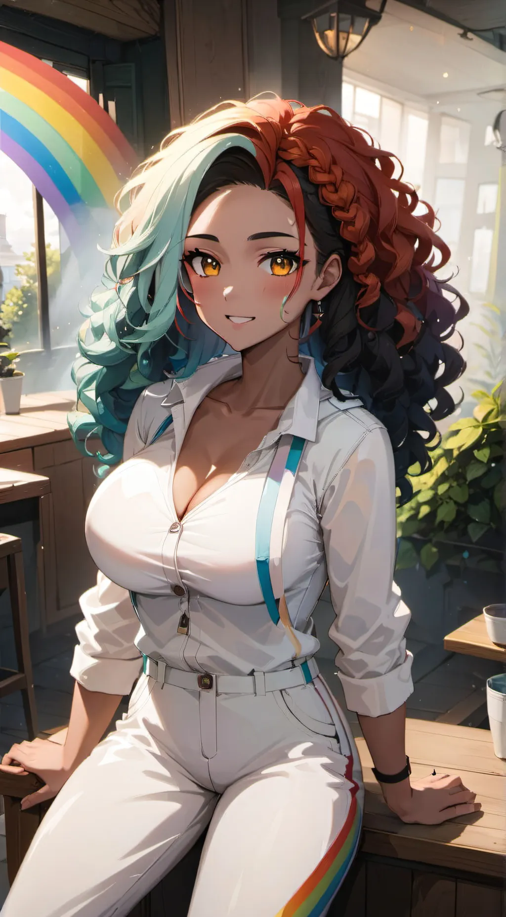 ai character: Ash background