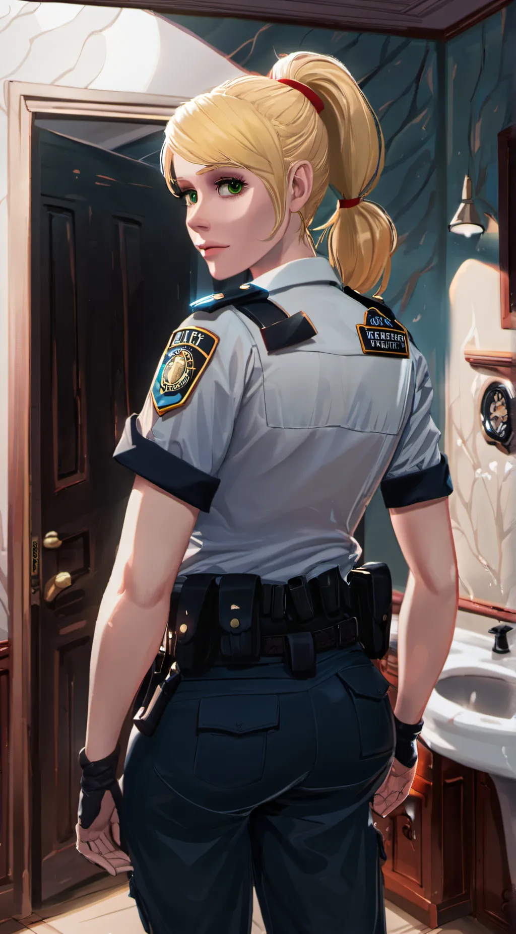 ai character: Vanessa (fnaf) background