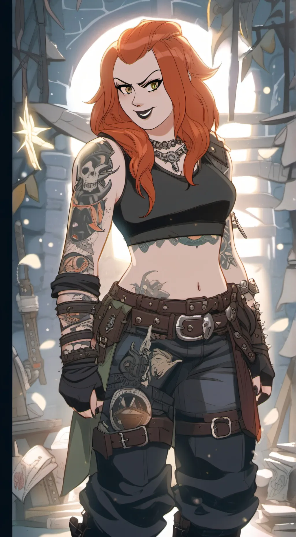 ai character: Ivy background