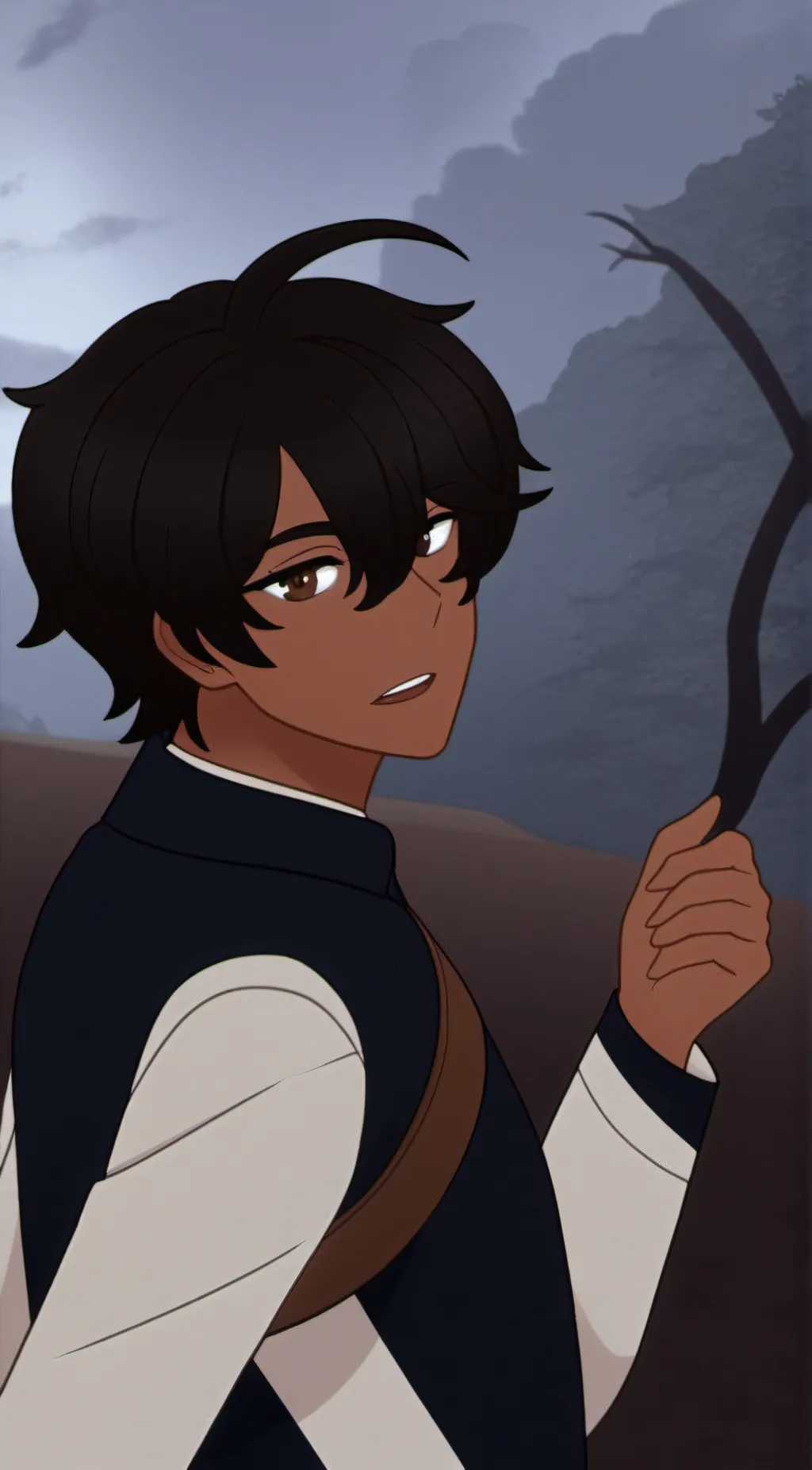 ai character: Ezra background