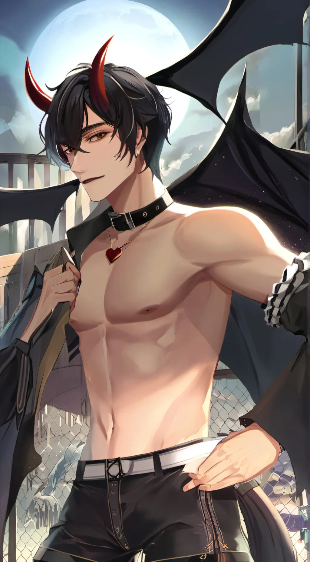 ai character: Damian background