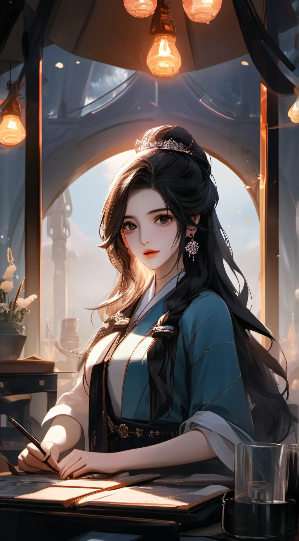 ai character: Avery background