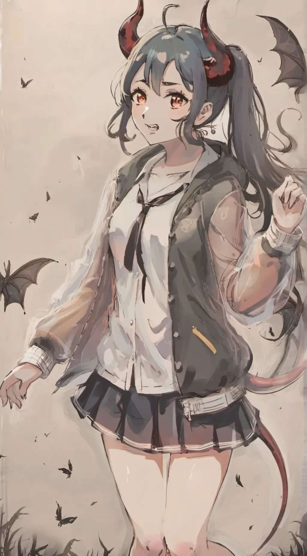 ai character: Ryuu background