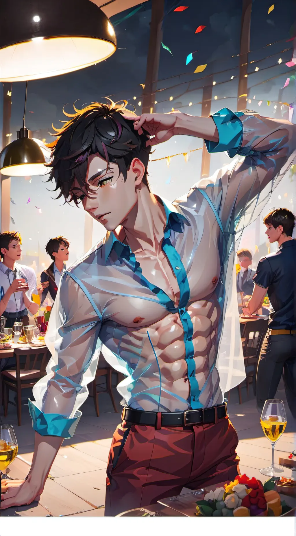 ai character: Andrew Pav background