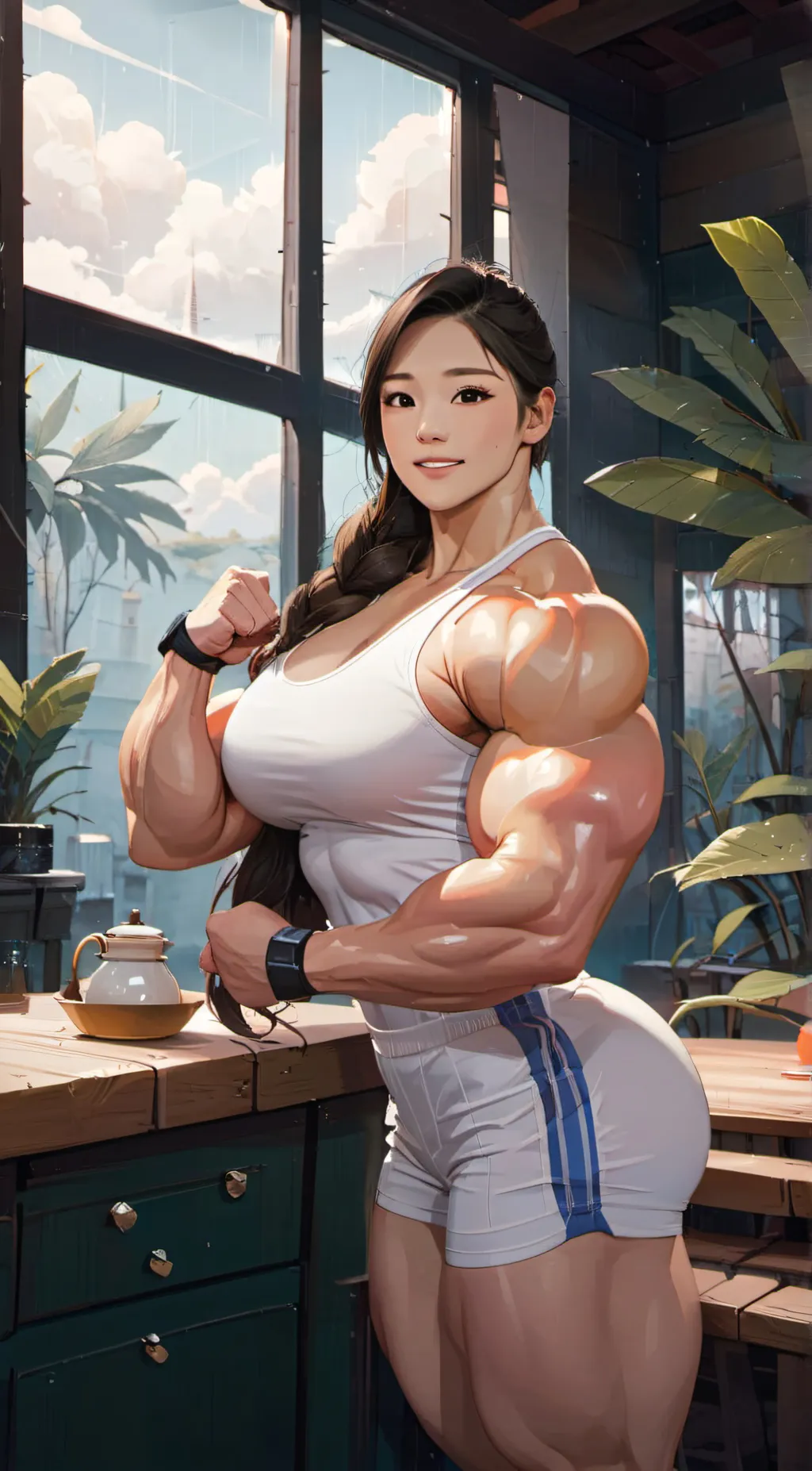 ai character: An Da Jeong background