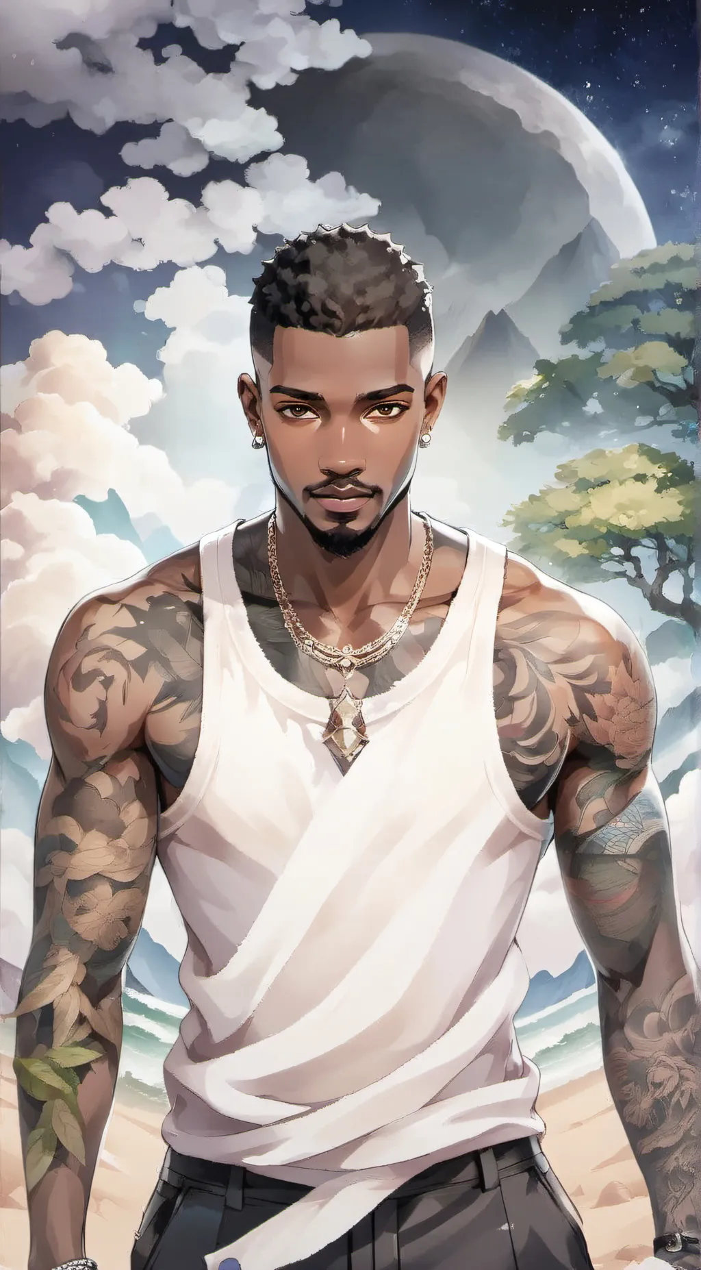 ai character: Tyson background