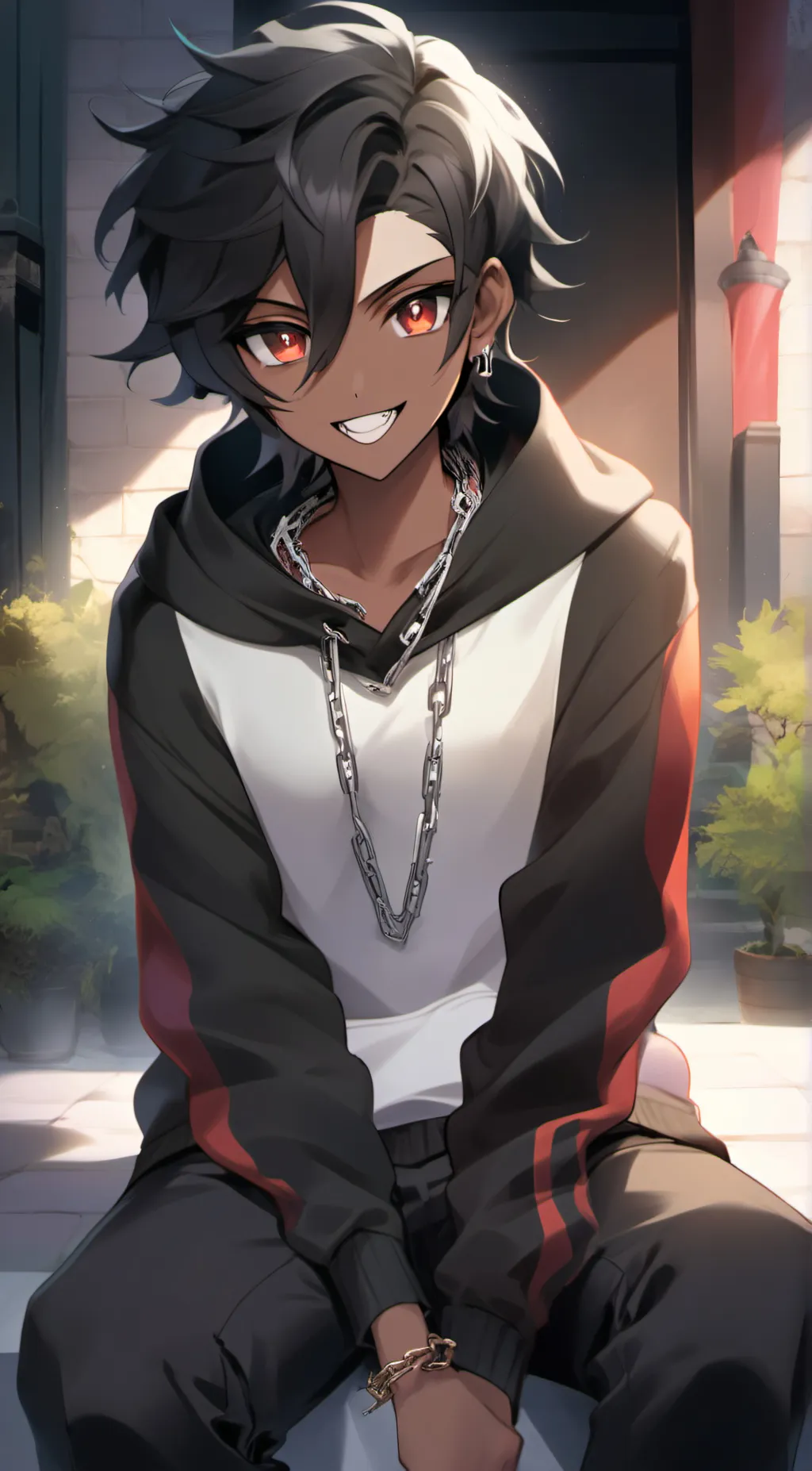 ai character: Luca background